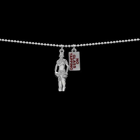 DON'T TAP THE GLASS NECKLACE